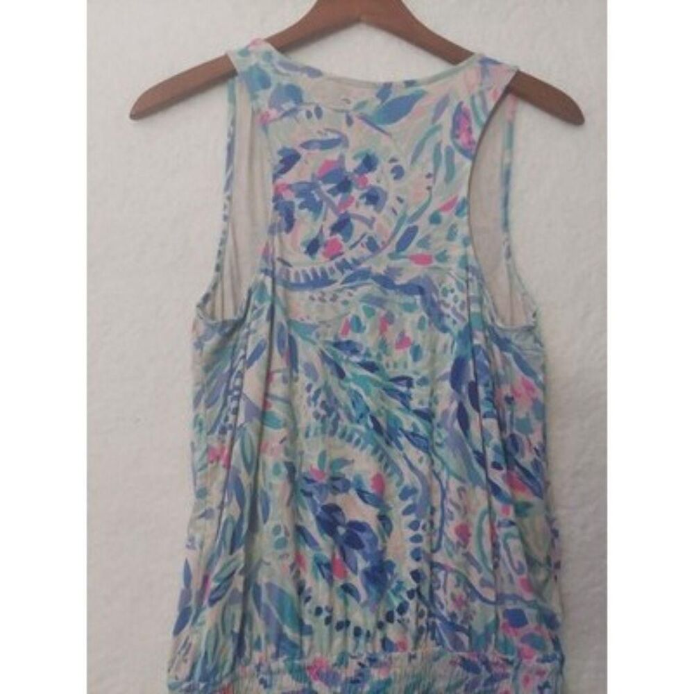 Lilly-pulitzer Women's Blue and White Jumpsuit - Picture 7 of 8